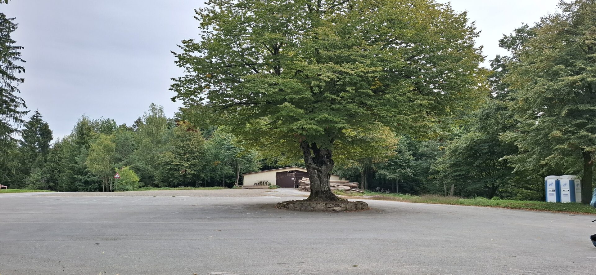 Planota, kjer je stal Hotel Polževo.
